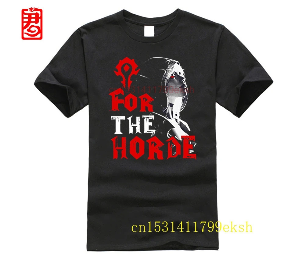 2024 Топ дизайнерская футболка, черная брендовая футболка, футболка с принтом World Of Warcraft God Save The Queen Сильвана, Windrunner