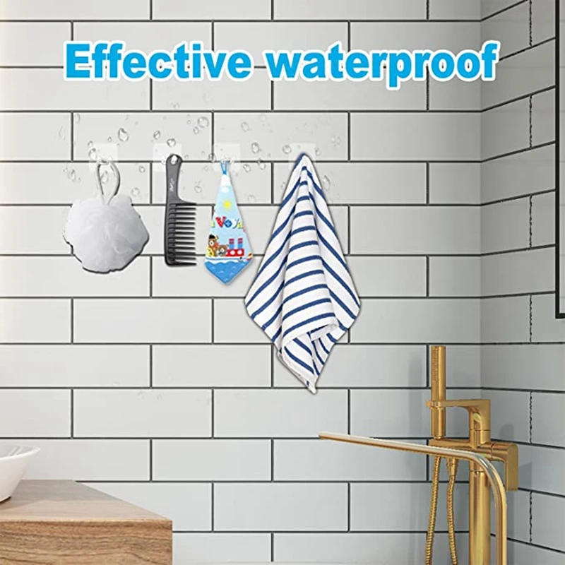 Gancio Trasparente da Parete per Quadri e Fotografie