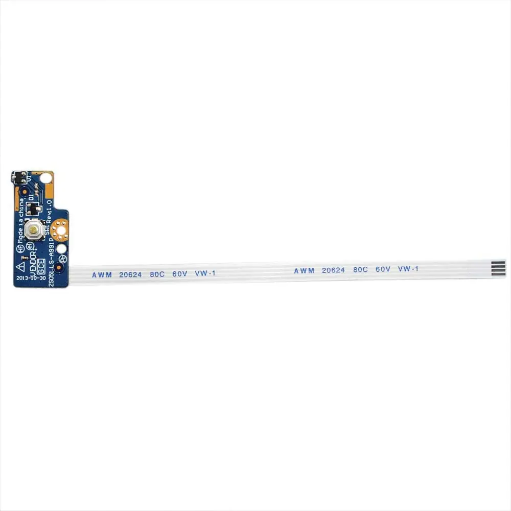 Botão Power Board w Cabo para hp 15-r138ca 15-r174ca 15-r011dx 15-r029wm 15-r063nr 15-g 15-r 749650001 Ls-a991p 250 g3 255 g3 - Imagem 4