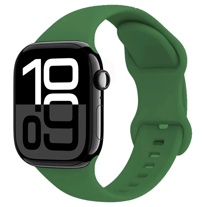 Premium Soft Silicone Watch Band - Elegant and Comfortable Replacement Strap