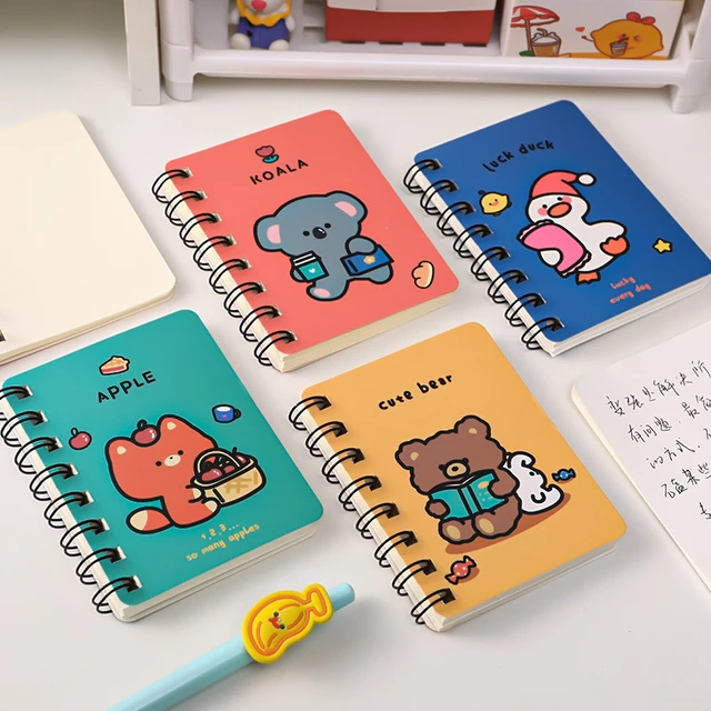 80sheets Note Book China Character Coil Book Good Wishes for Student  Notebook A7 Notepad Kawaii Sketchbook Diary - AliExpress