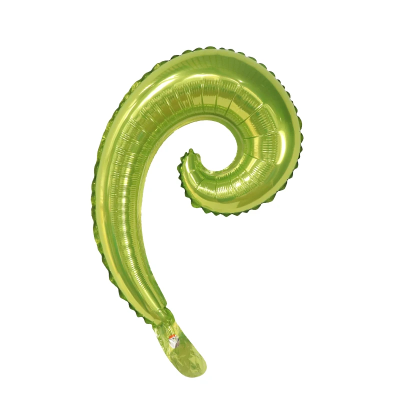 thumbnail image 1 of 10 piezas de globos de aluminio con forma de espiral de Kurly, suministros de decoración para modelado de fiestas de bodas y cumpleaños, globos de juguete para niños, globos de aire curvos, 1 of 5