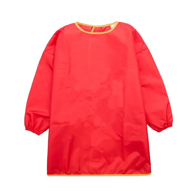 Grembiule Artistico A Maniche Lunghe Per Bambini 8-11 Anni - Impermeabile Per Pittura E Cucina, Blu Scuro, Altezza 120-140 Cm