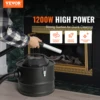 VEVOR Ash Vacuum Cleaner 4 Gallon with 1200W Powerful Suction Ash Vac Collector with 47.2 in Flexible Hose for Fireplaces Grills 2