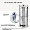 15L Brewing Machine 220V/2500W Beer Brewing Machine Commercial Brewery Constant Temperature Fermentation Brewing Machine 4