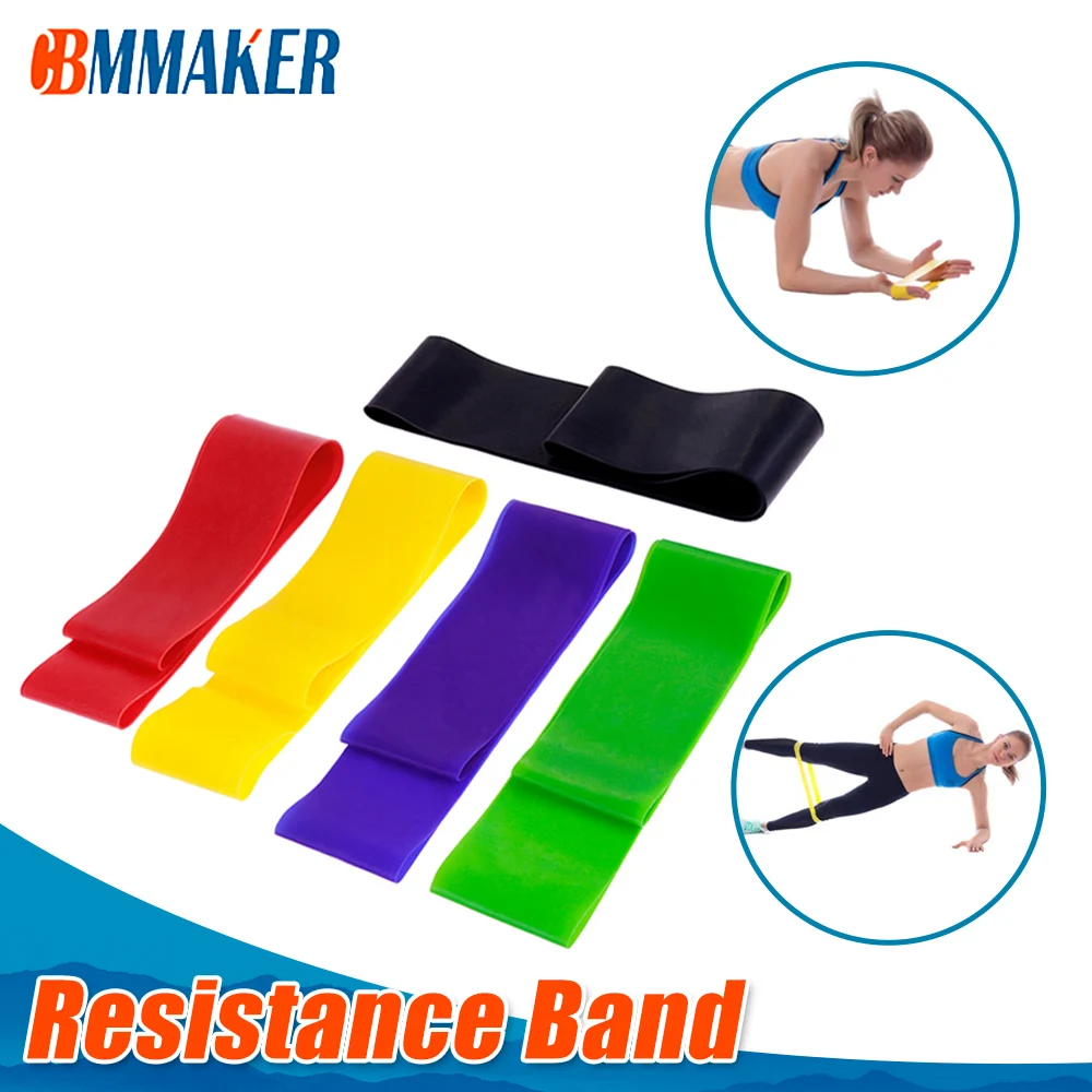 

5 Levels Resistance Bands Rubber Elastic Fitness Resistance Bands Loop Set 60cm Fitness Band for Exercise Yoga Workout