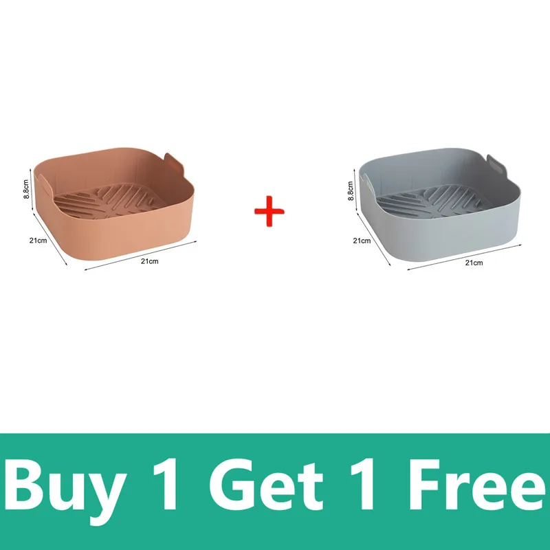 

Square Silicone Pot Liner Basket Baking High Temperature Resistant Food Grade Easy to Clean Heat Resistant Kitchen Supplies