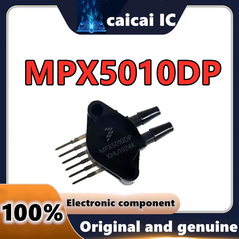 

10PCS/LOT MPX5010DP MPX5010D MPX5010 Package SIP-6 Transmitter Pressure Sensor Chip Original Authentic