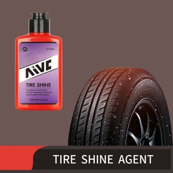 Tire Shine AIVC Hydrophobic Waterproof Coating Tyre Brightener Back To Black Auto Sealing Wax Polish Cleaner Car Accessories