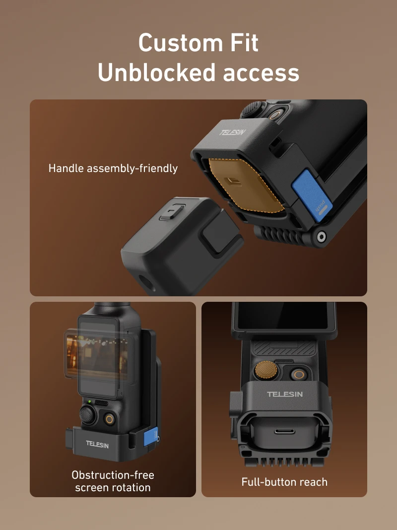 Magnetic Quick Release Suction Bracket For Pocket 3 Aluminum Alloy Stand Adapte