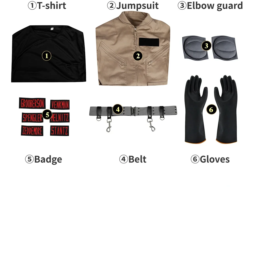Maschio Gary Grooberson Costume Cosplay Ghostbusters Gary accessori per  tute Set completo e articoli individuali sono venduti taglia su misura -  AliExpress, image size:1000x1000