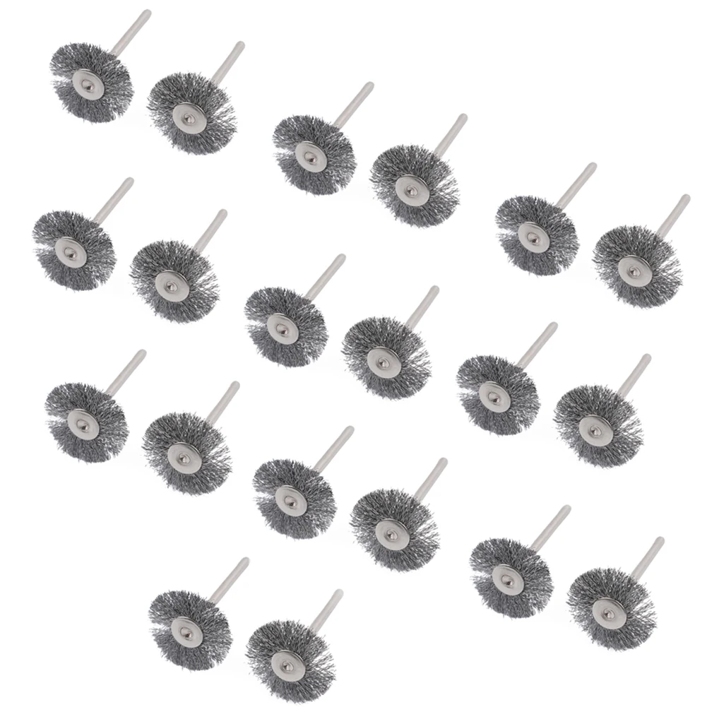 

Stainless Steel Brushes Wire Wheel 25mm Diameter Polish Brushes Rotary Tool For Drill Polishing Grinding Wheel