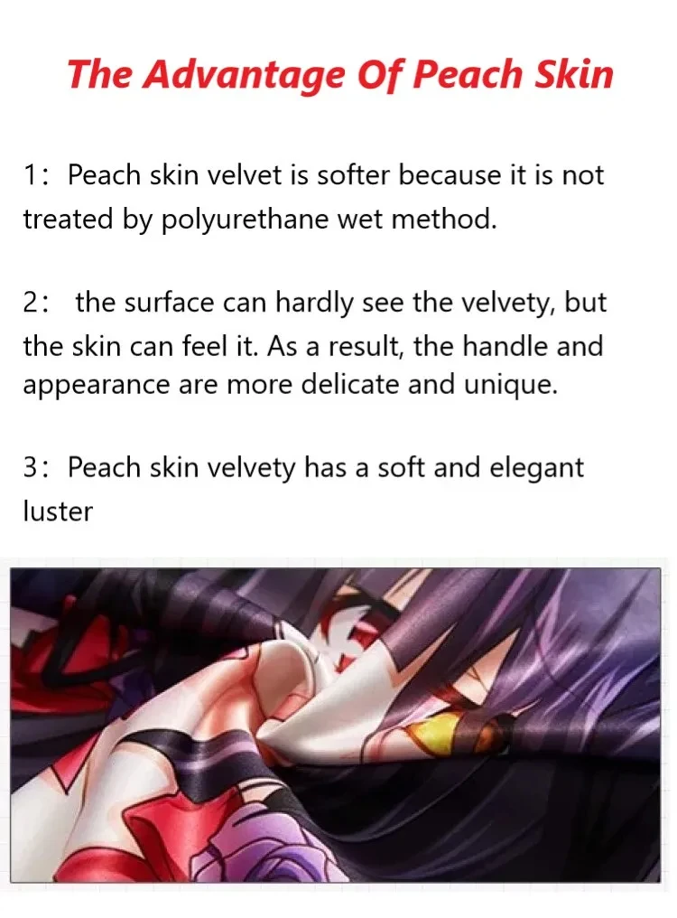 Description Picture 2 of itemCustom Body Pillowcase Large Soft Pillow Covers Two-Side Printed Hugging Body Pillow Backrest Cushion Pillow Case Funny Gifts