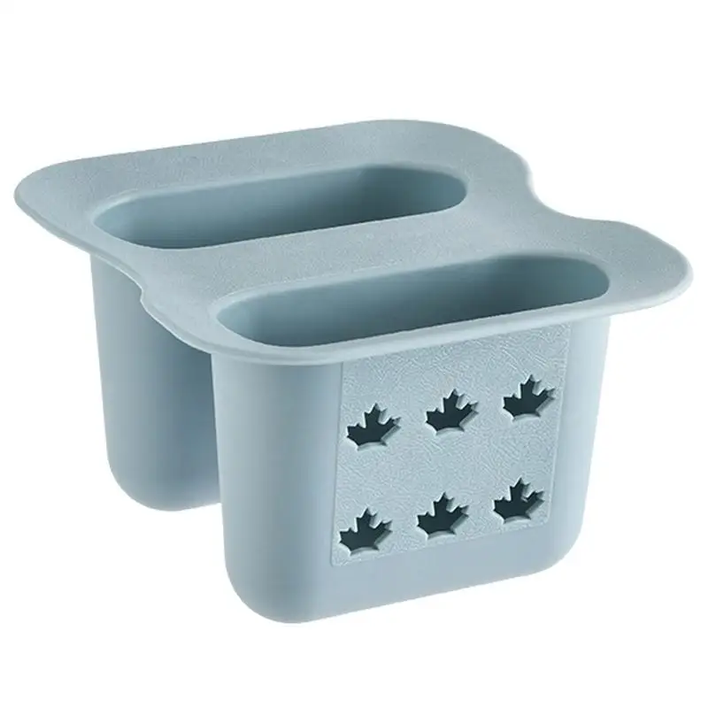 

Sponge Drying Rack Dual Sink Saddle Hanger For Scrubber Brush Storage Draining Basket Sponge Organizer For Dish Brush Scrubber