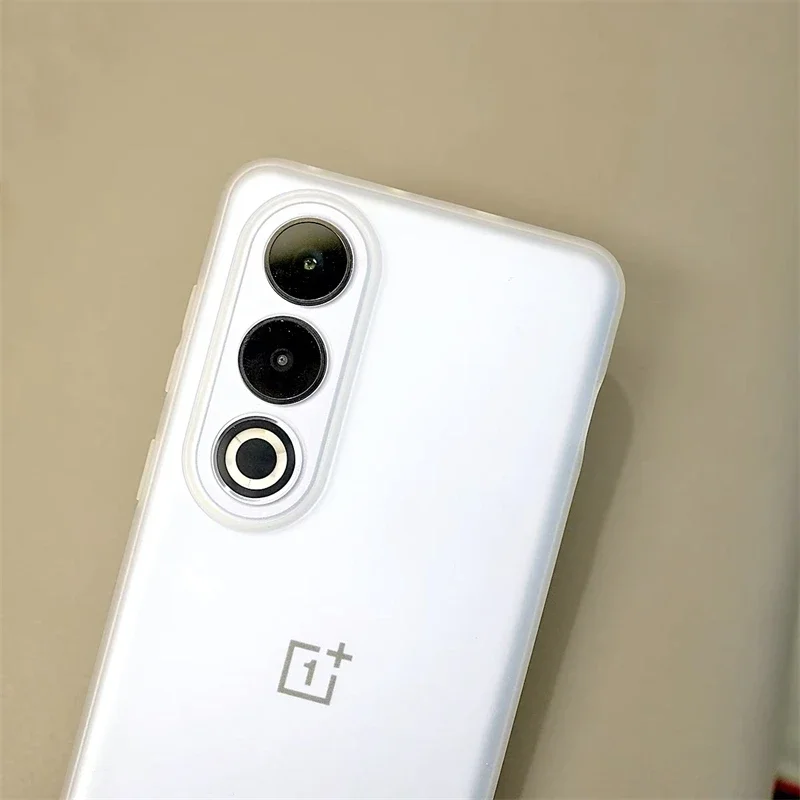 Matte Clear Slim Silicone Shockproof Bumper Case