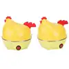 Electric Egg Cooker 350W 7 Egg Capacity Automatic Shut Off Mini Breakfast Machine Multifunction Chicken Shape Rapid Egg Boiler 3