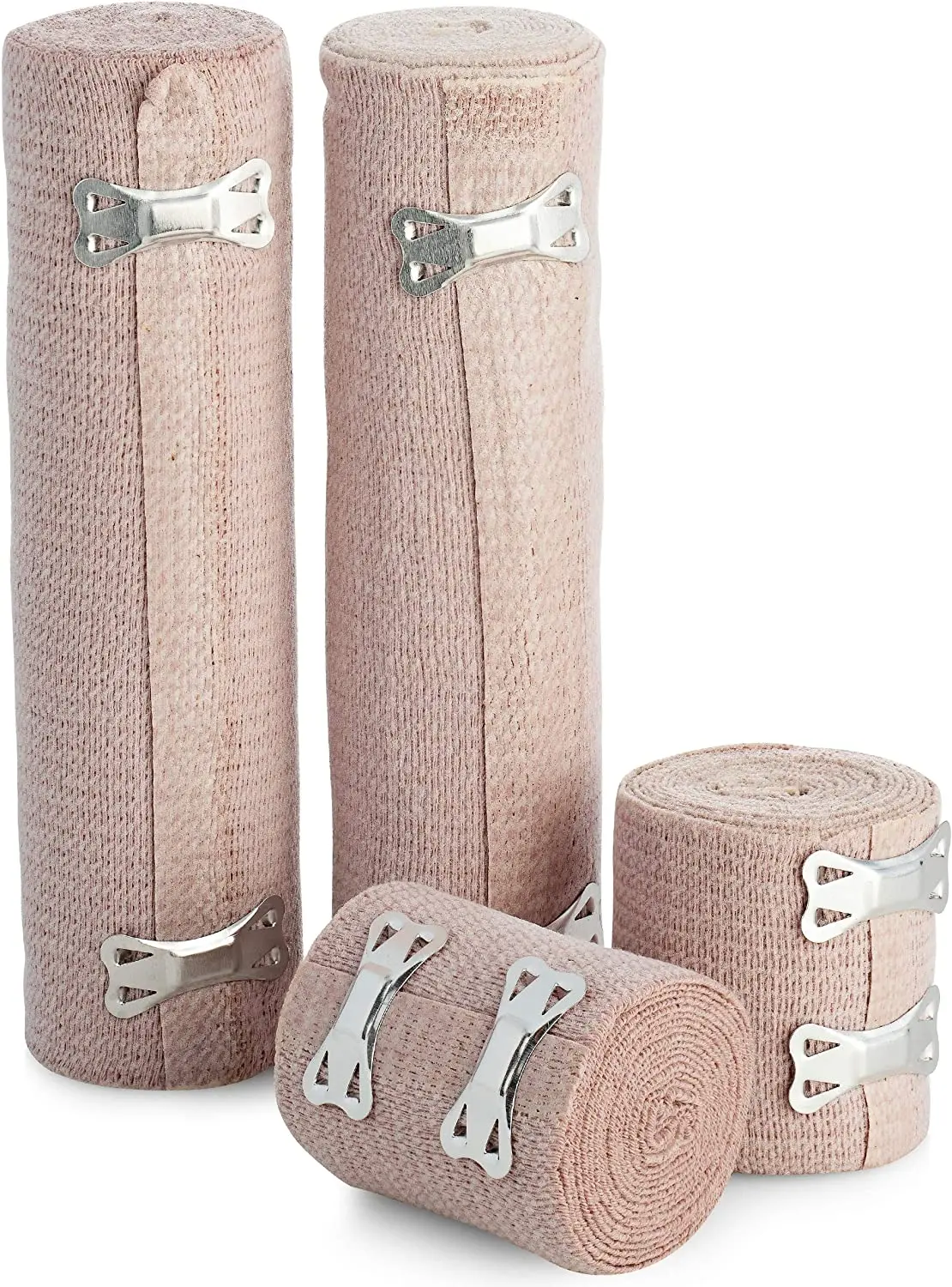 Hohe elastische Kompressionsbandage mit Clip-Verschluss, Sehne, Sport, Tourniquet, Basketball, Knöchelstütze, Knieschoner, Fitness-Bandage – Detail 3