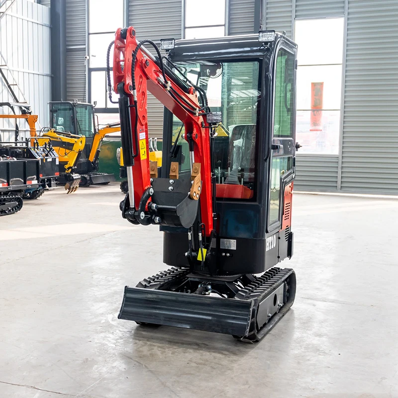 Epa/Ce Euro 5 Cheap 1 Ton Excavator Hightop Cheap Home Garden Farm Use Micro Digger Crawler Excavator