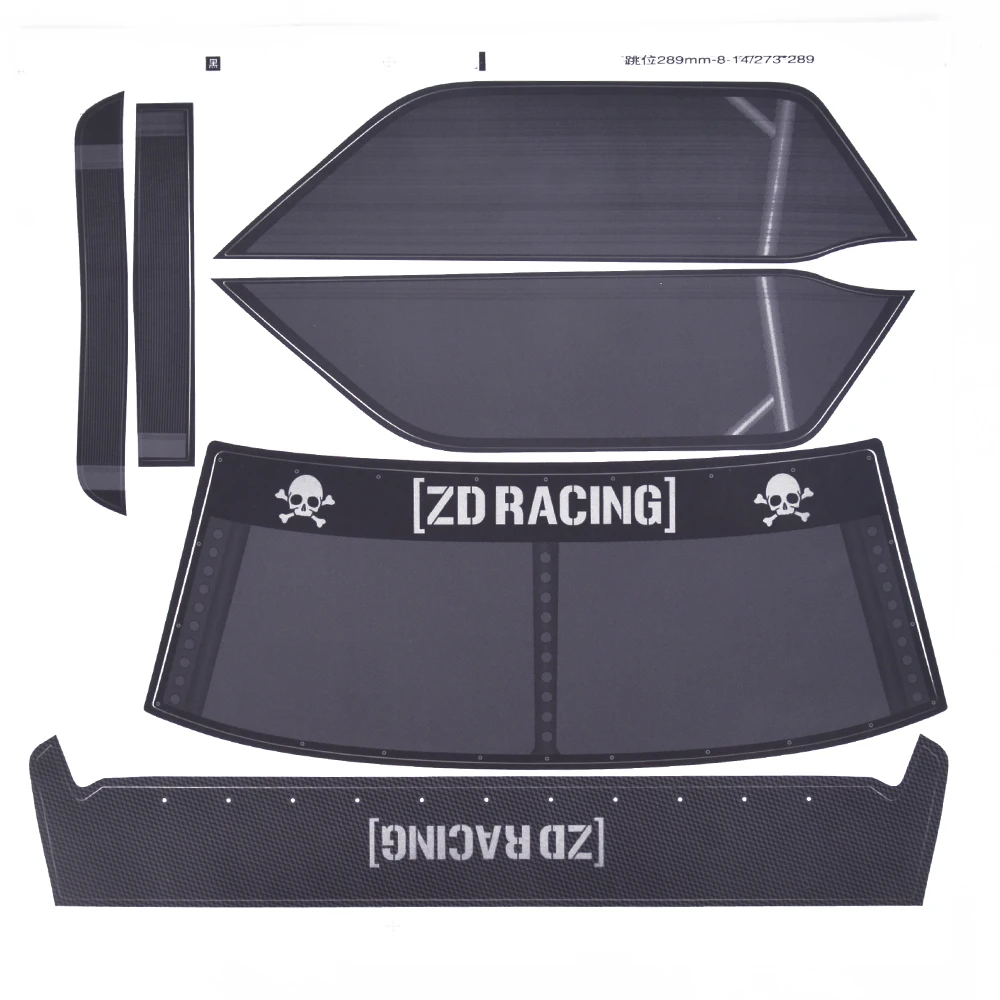 ZD ̽ EX07 1/7  ƼĿ,    ī ÷  RC ڵ ƼĿ