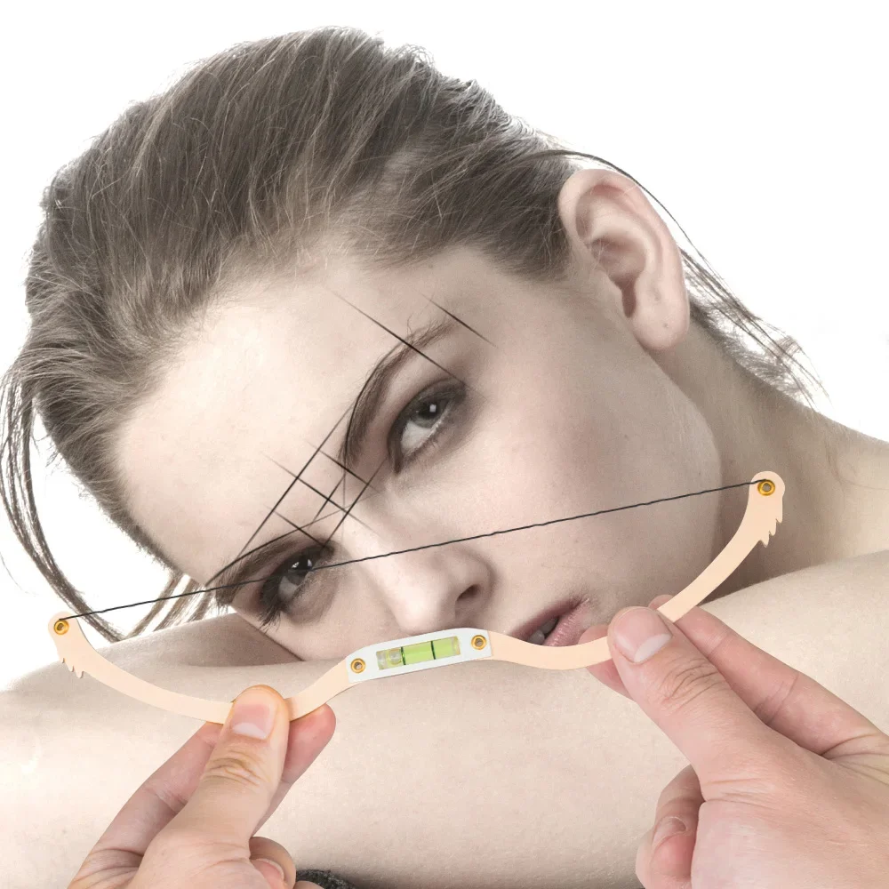 Triple Shade Precision Eyebrow Mapping Kit – Pre-Inked Microblading Measurement Tool