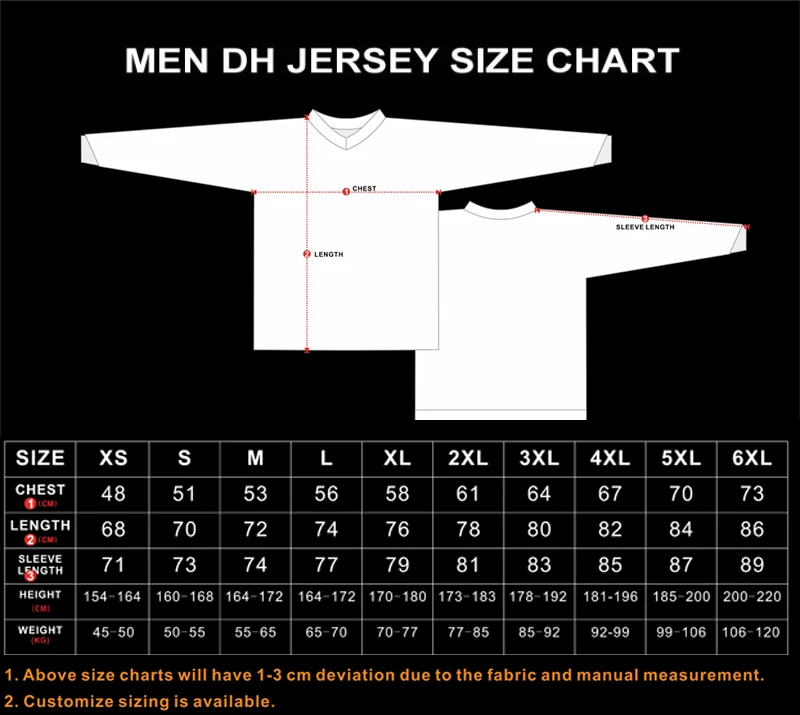 2024 Racing jersey For man's Long sleeve Motocross T-shirt SportWear Bike Enduro Motorcycle DH Moto Mountain MTB Downhill BMX 5