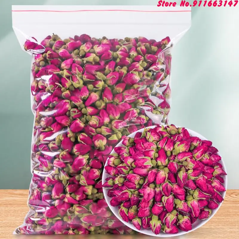 

100g Natural Rose Dried Flowers Jasmine Buds For Diy Resin Jewelry Perfume Making Sachet Pillow Filling Candle Material Supplies