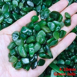 Natural Irregular Quartz Gemstones for Home and Aquarium Decor (Green Jade)