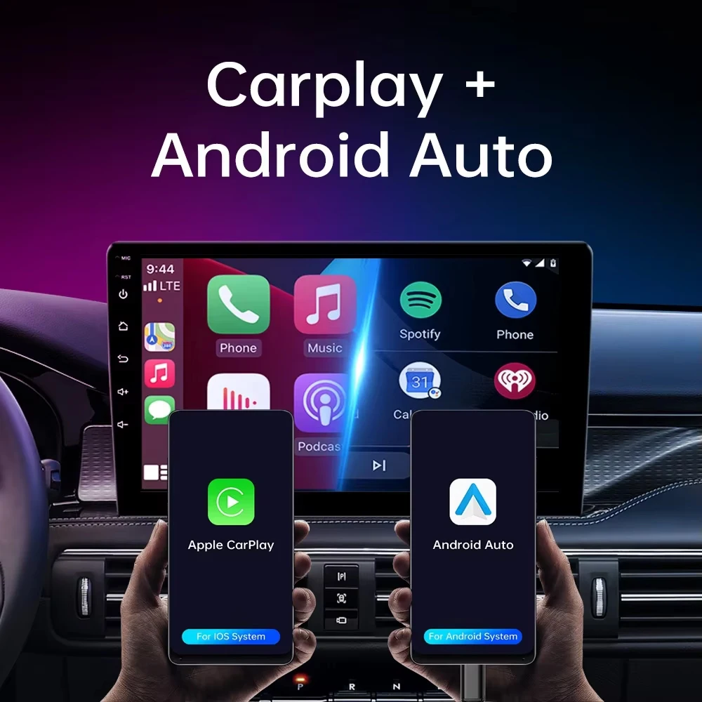 car multimedia player car radio car multimedia theme wireless carplay wireless carplay adapter smart carplay box TS18 8581 TS20 7870 Car Android Radio Stereo Multimedia player Voice AI theme 9 10 inch QLDE 2K CarPlay Auto for Lada toyota vw