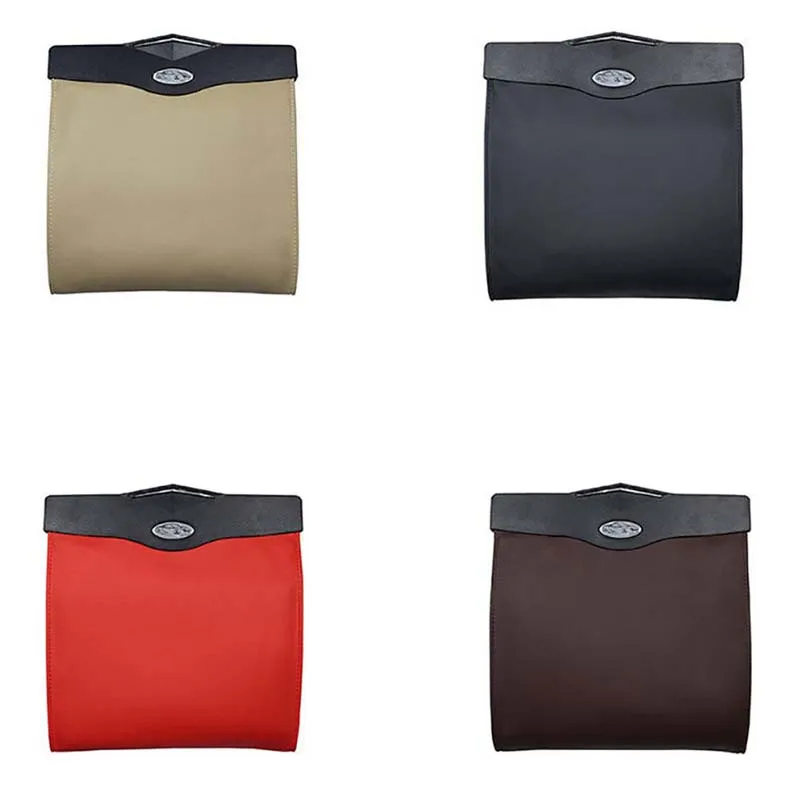 

Ведро Мусорное автомобильное из искусственной кожи со светодиодной подсветкой, складной органайзер для хранения с магнитным креплением на...