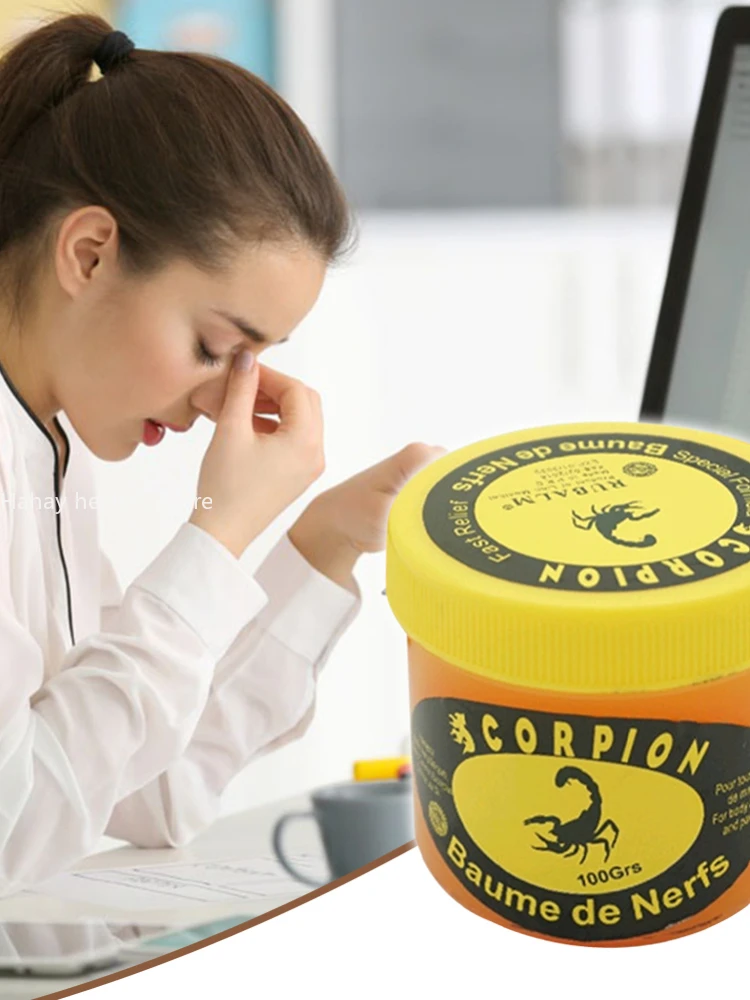 30/60/100ml Ointment Scorpion Peppermint Cream Rheumatism Low Back Pain Sciatica Bruises Cramps And Relieves Muscle Fatigue pain analgesic cream