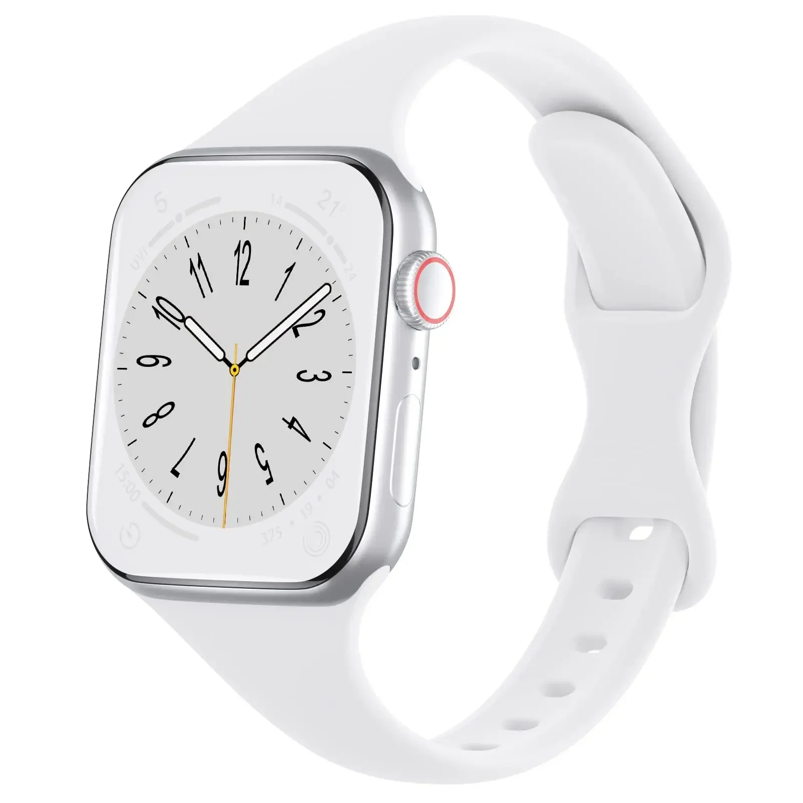 ตัวเลือกสินค้า สายซิลิโคนบางสำหรับ Apple Watch ทุกรุ่น