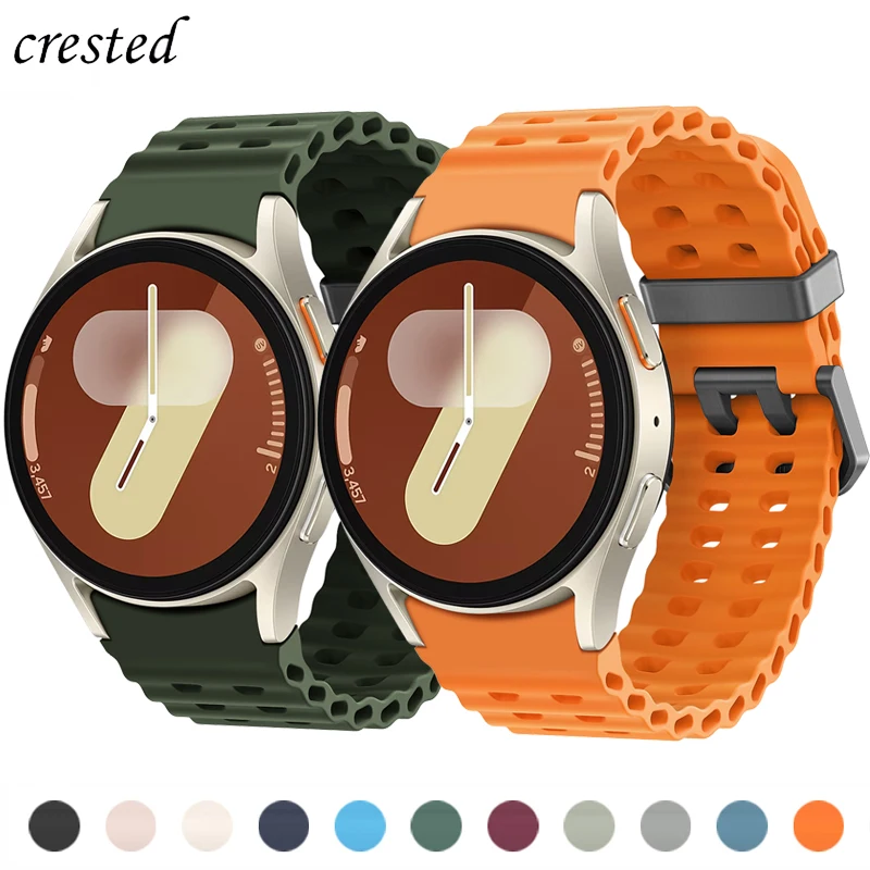 Enhanced Silicone Sport Bracelet Strap
