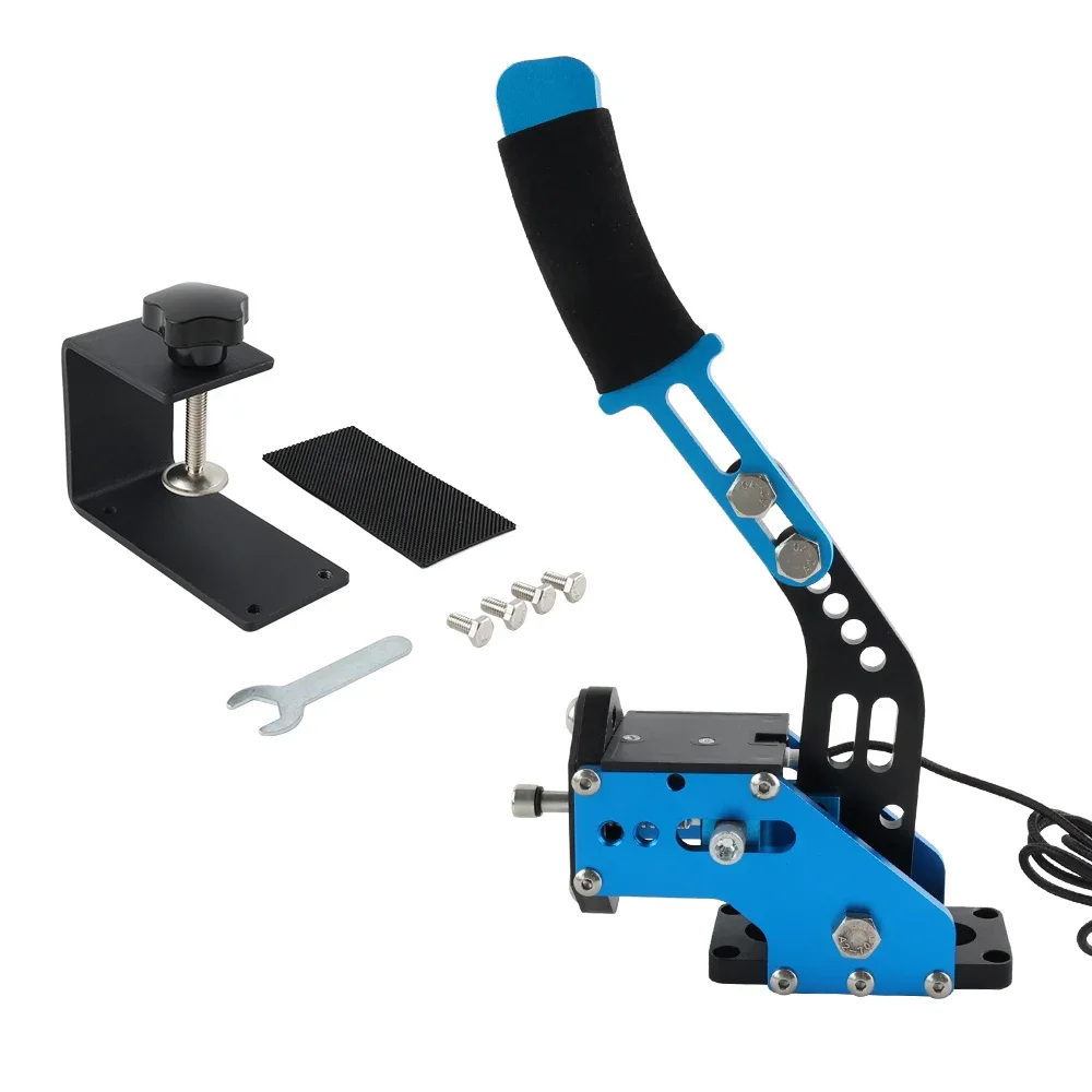 Hot 2021 14Bit Usb Handbrake Sim Per G25/27/29 T500 Pc Racing Games Fanatecosw Dirt Rally Sistema Frenante A Mano Rosso Nero Blu