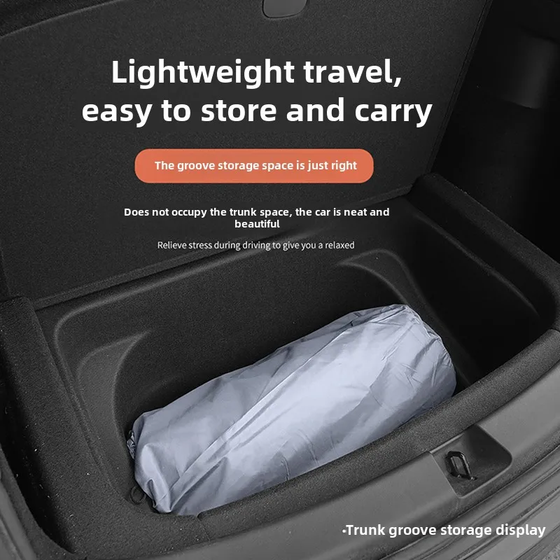 Auto Multi-function Inflatable Bed For Tesla Model 3/Model Y Special Air Mattress Car Bed Adult Sleeping Mattress Car Travel