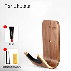 Space-Saving Wall-Mounted Stringed Instrument Hanger (For Ukulele)