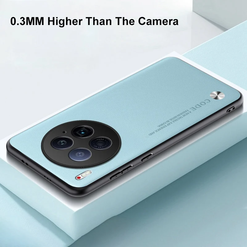 Premium PU Leather and Silicone Protective Phone Case - Full Protection Luxury Back Cover