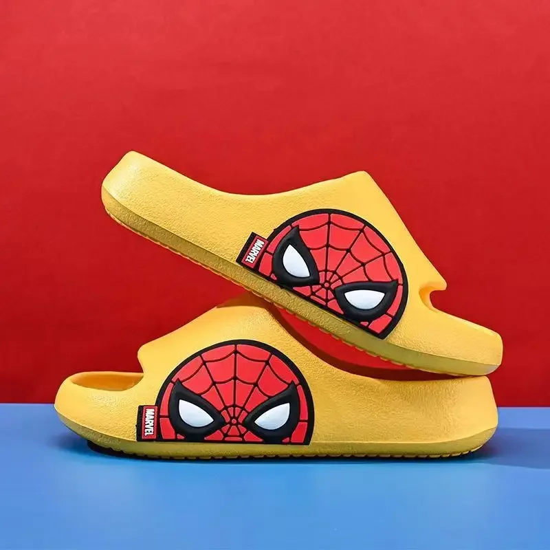 Kids Slippers for Boys Summer Beach Indoor Slippers Cartoon Home Soft Non-Slip Children Garden Shoes