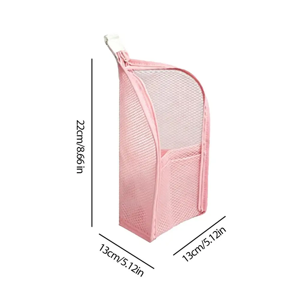 Waterproof Mesh Travel Toiletry Bag for Women - Compact and Versatile Cosmetic Organizer