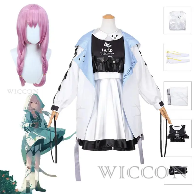 

Blue Archive Hakari Atsuko Everyday Clothing Dress Cosplay Costume Cos Game Anime Party Uniform Hallowen Play Role Clothes New