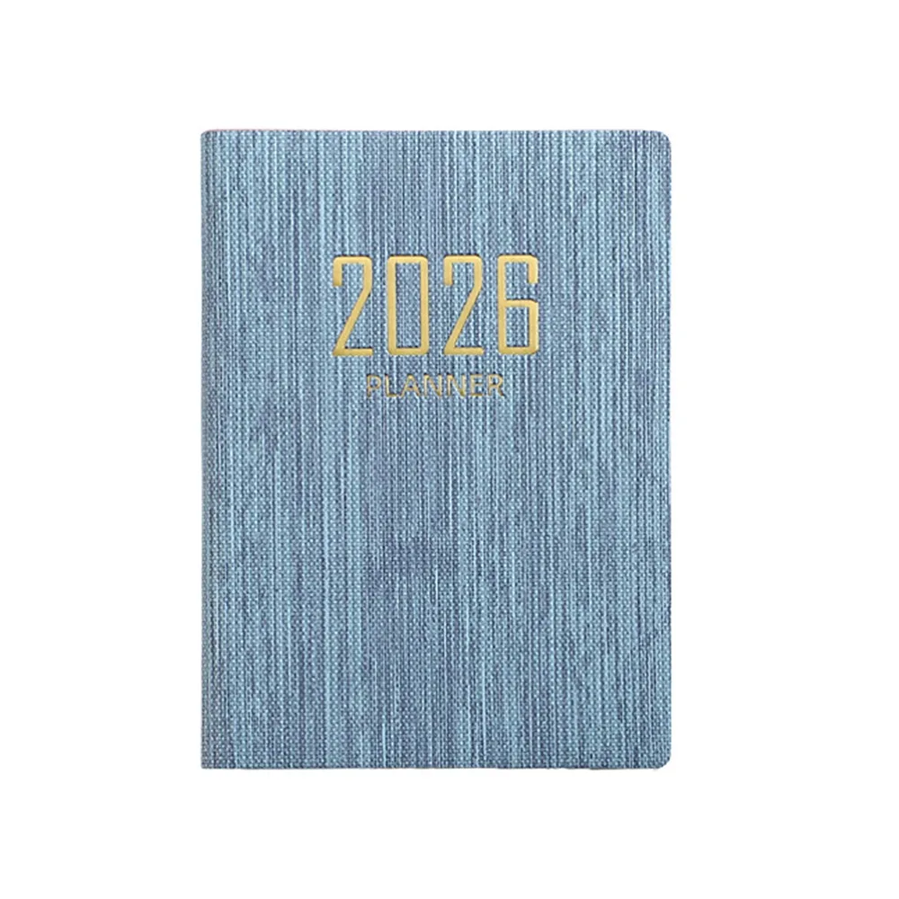 Portable A7 Weekly Planner - 2026 Edition, 128 Pages, Thin Design, English Version, Pocket Diary