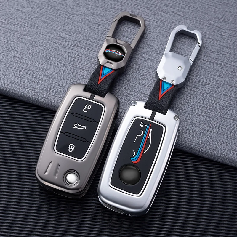 Чехол для автомобильного ключа чехол Volkswagen VW Golf 3 4 5 6 mk4 mk6 Passat b5 b6 b7 b8 cc Polo Tiguan mk2 Touran