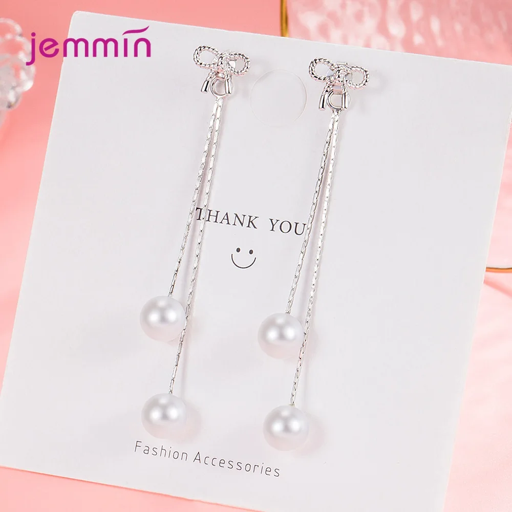 

Trendy Imitated Pearl Stud Earrings For Women Girls Wedding Engagement Valentines Day Gift Luxury Jewelry Wholesale