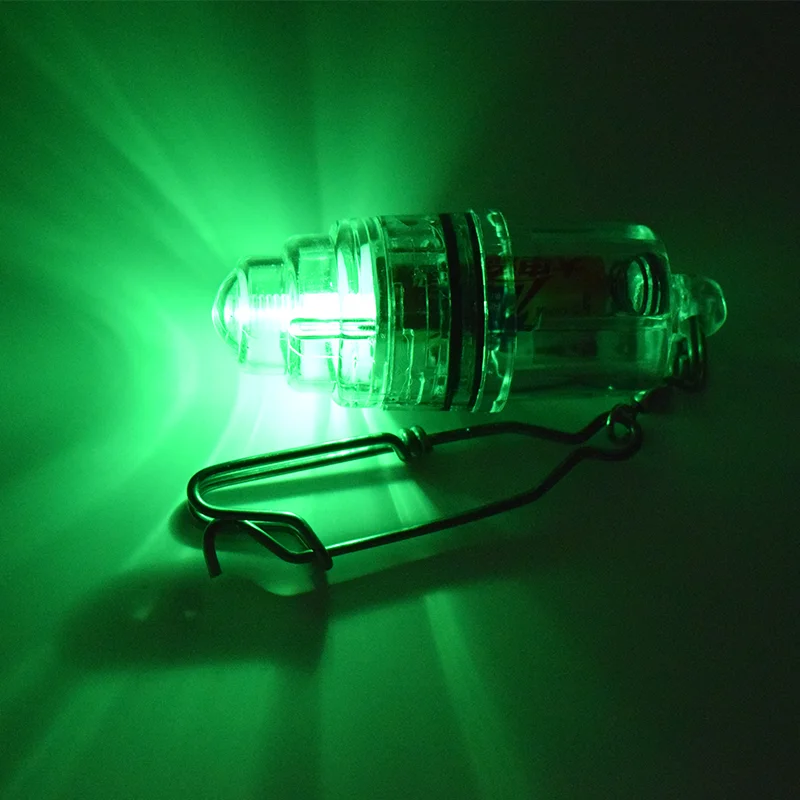 Waterproof LED Flashing Mini Deep Drop Underwater Lights Deep Sea Bottom Fish Lure LED Lamp Fish Light Night Fishing Lights