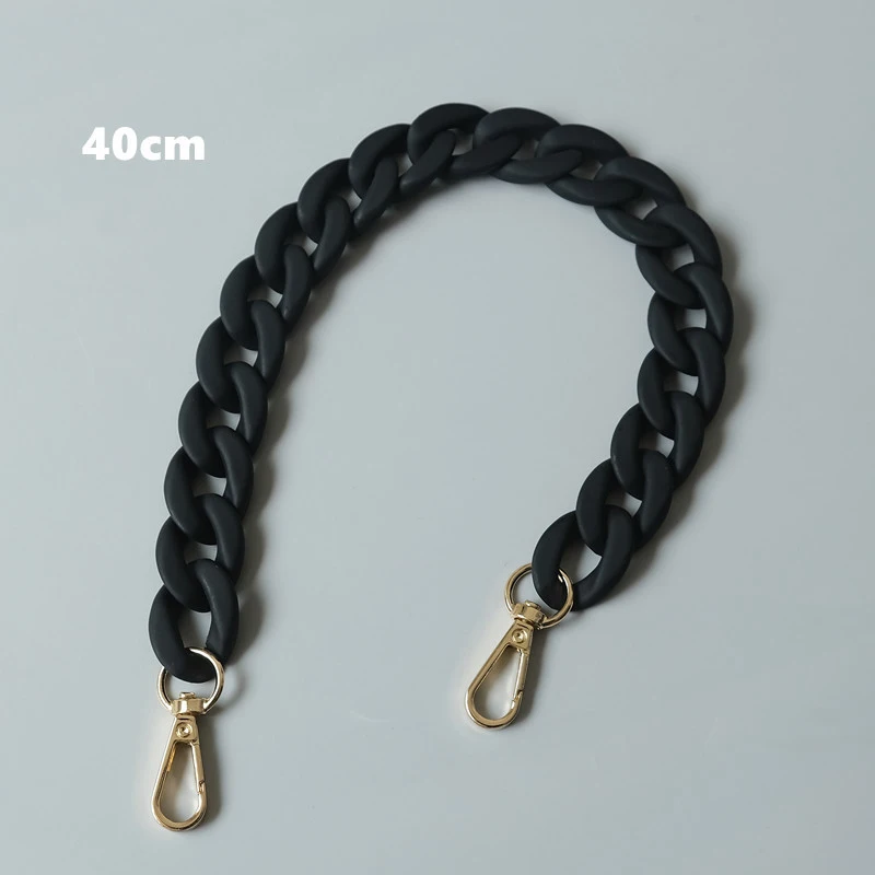 40 cm Damen-Taschengurt, Ersatz, langes Panel, breite Taschenkette, fortschrittliches Kettenzubehör, modisches Taschenzubehör – Detail 3