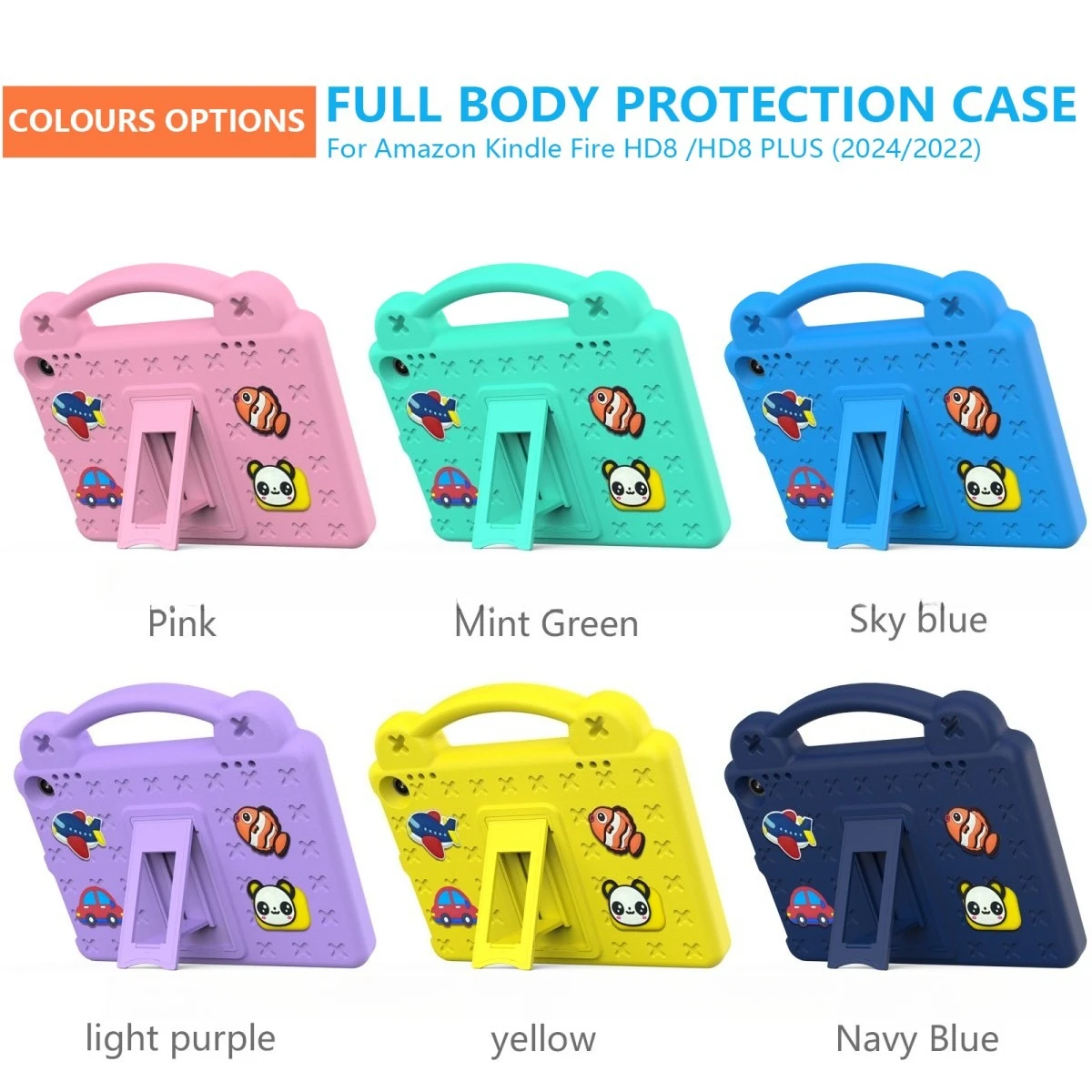Cartoon Tablet Protective Case Shell