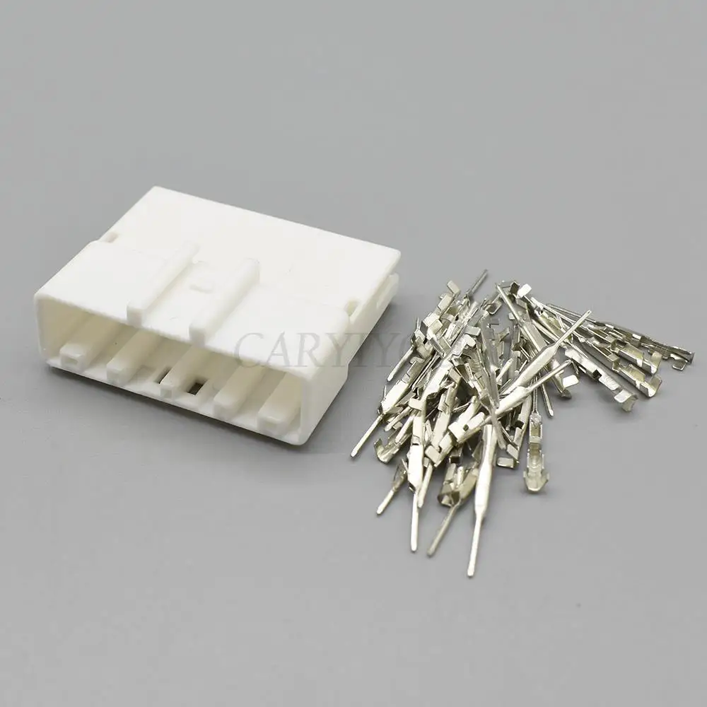 Description Picture 3 of item1 Set 32 Pin Automotive Navigation Central Control Instrument Electrical Wire Sockets Auto Car Connectors 1318747-1 1476799-1