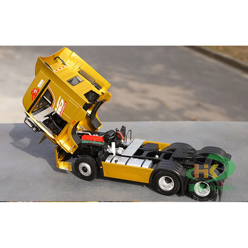 1:24 оригинальная модель грузовика FAW Jiefang JH6, трактор