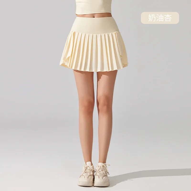 Pleated Tennis Skirt for Women with Pocket Shorts Women's High Waisted Lightweight Athletic Golf Skorts Skirts with Lining
