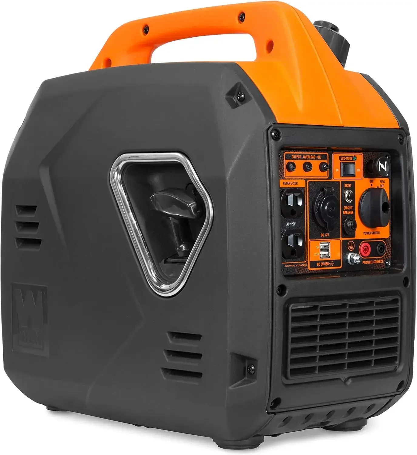WEN 56235i Super Quiet 2350-Watt Portable Inverter Generator with Fuel Shut Off, CARB Compliant, Ultra Lightweight, Black