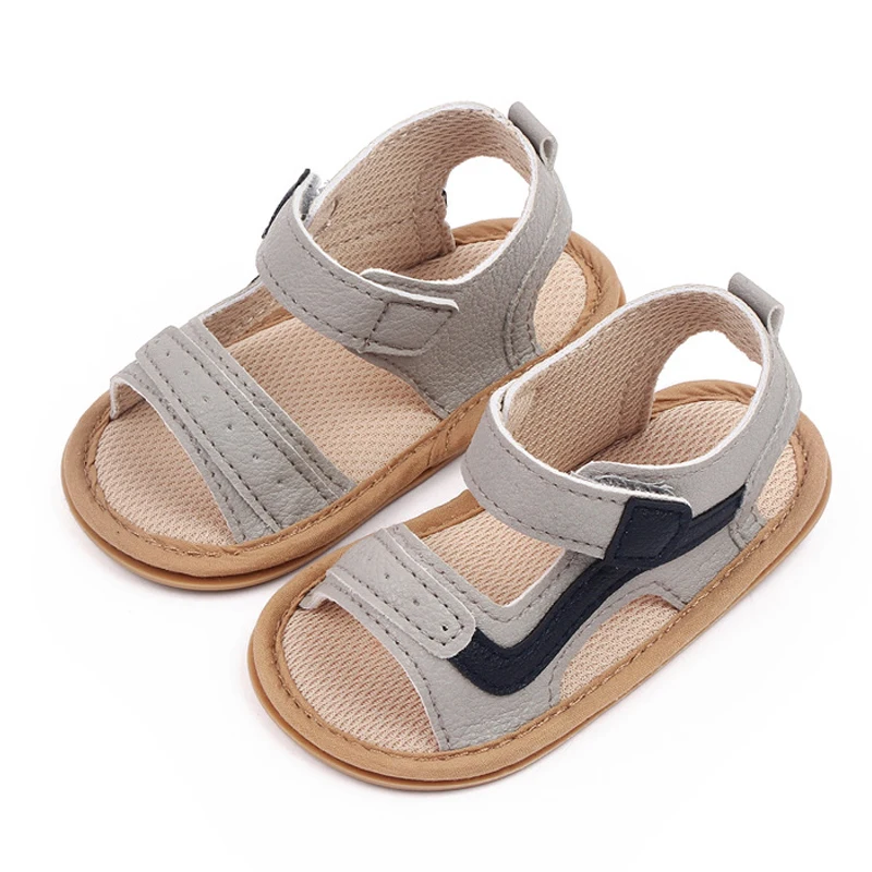 Infant Baby Boys Sandals Toddler Summer Shoes Newborn Bebes Soft Anti-slip Rubber Bottom Footwear for 1 Year Old Girls Sandalen